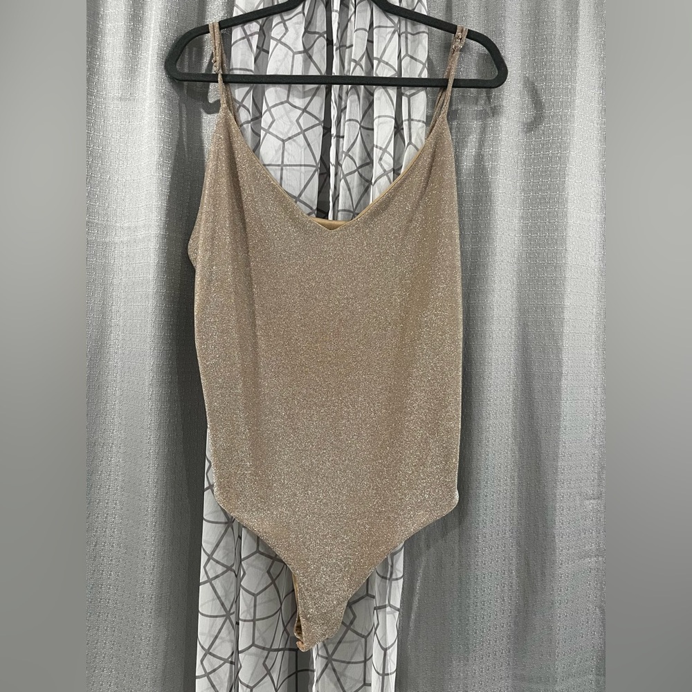 NEW! Glitter Accent Bodysuit